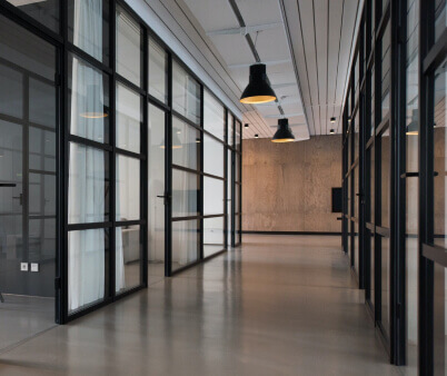 Скління офісних приміщень
